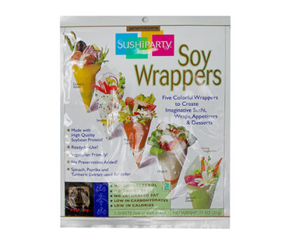 דפי סויה צבעוניים לסושי פירות