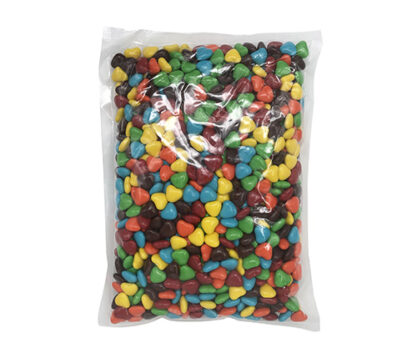 סוכריות עדשים בצורת לב